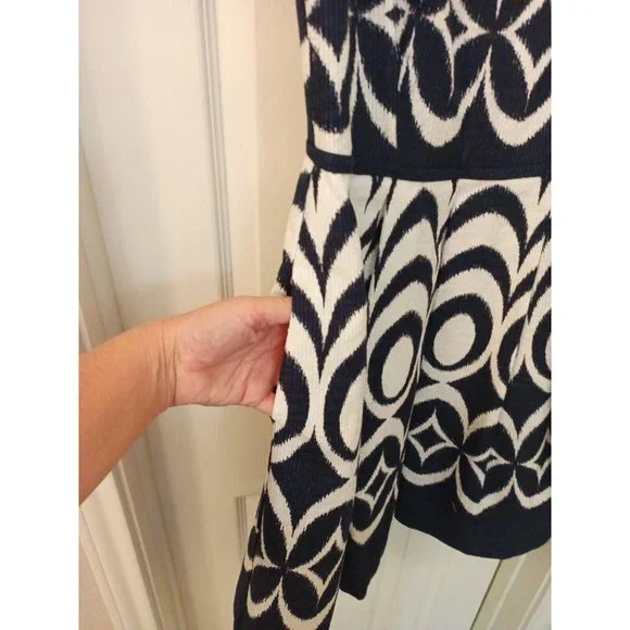 Nwot Women's The Limited Aline Pleated Drop Waist Dress With Pockets Size 8 - Picture 11 of 11